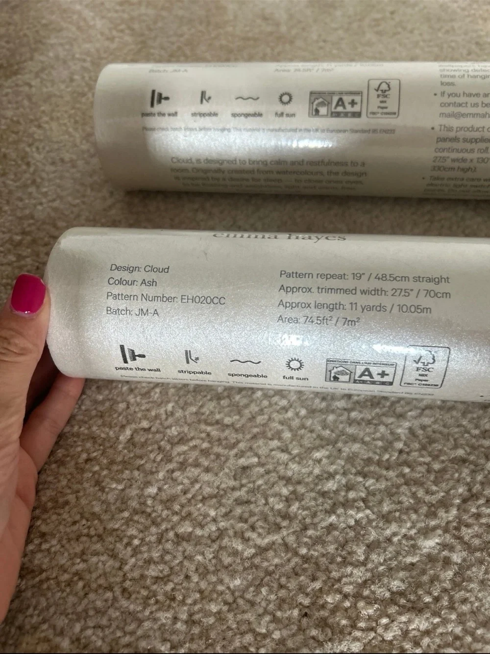Designer Wallpaper- Bundle of 2 rolls